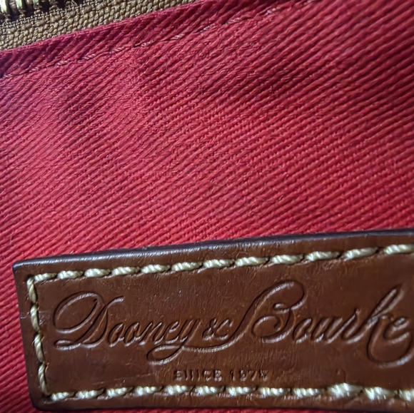 Dooney & Bourke Navy Pebble Leather Crossbody Bag - Picture 15 of 15